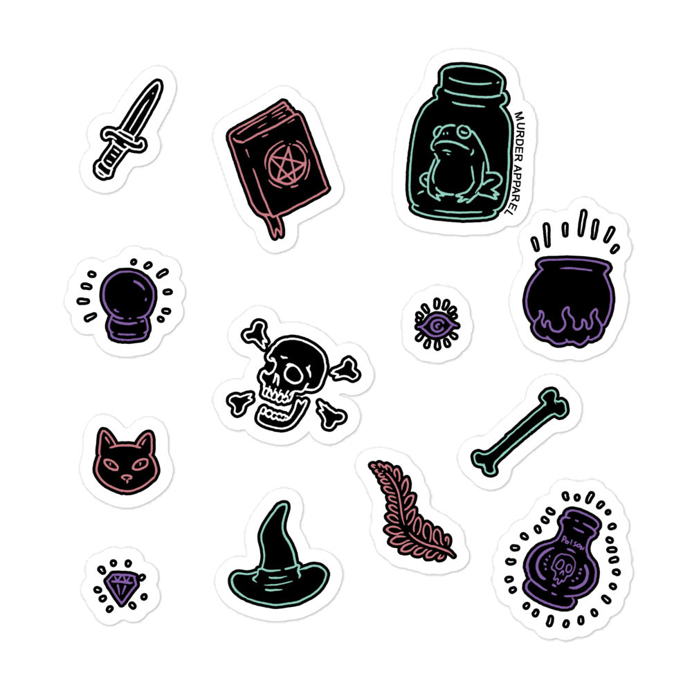 Witchy Vibes Sticker Sheet