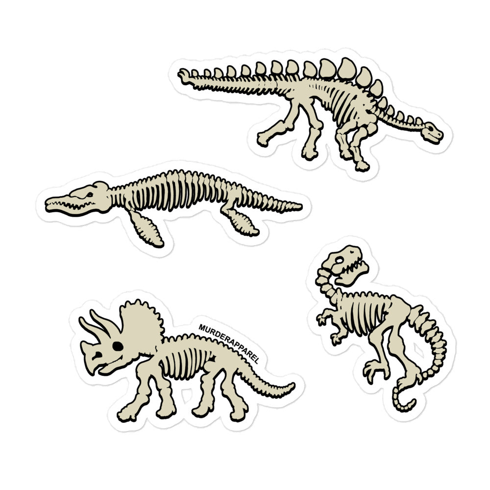 Dinosaur Fossils Sticker Sheet