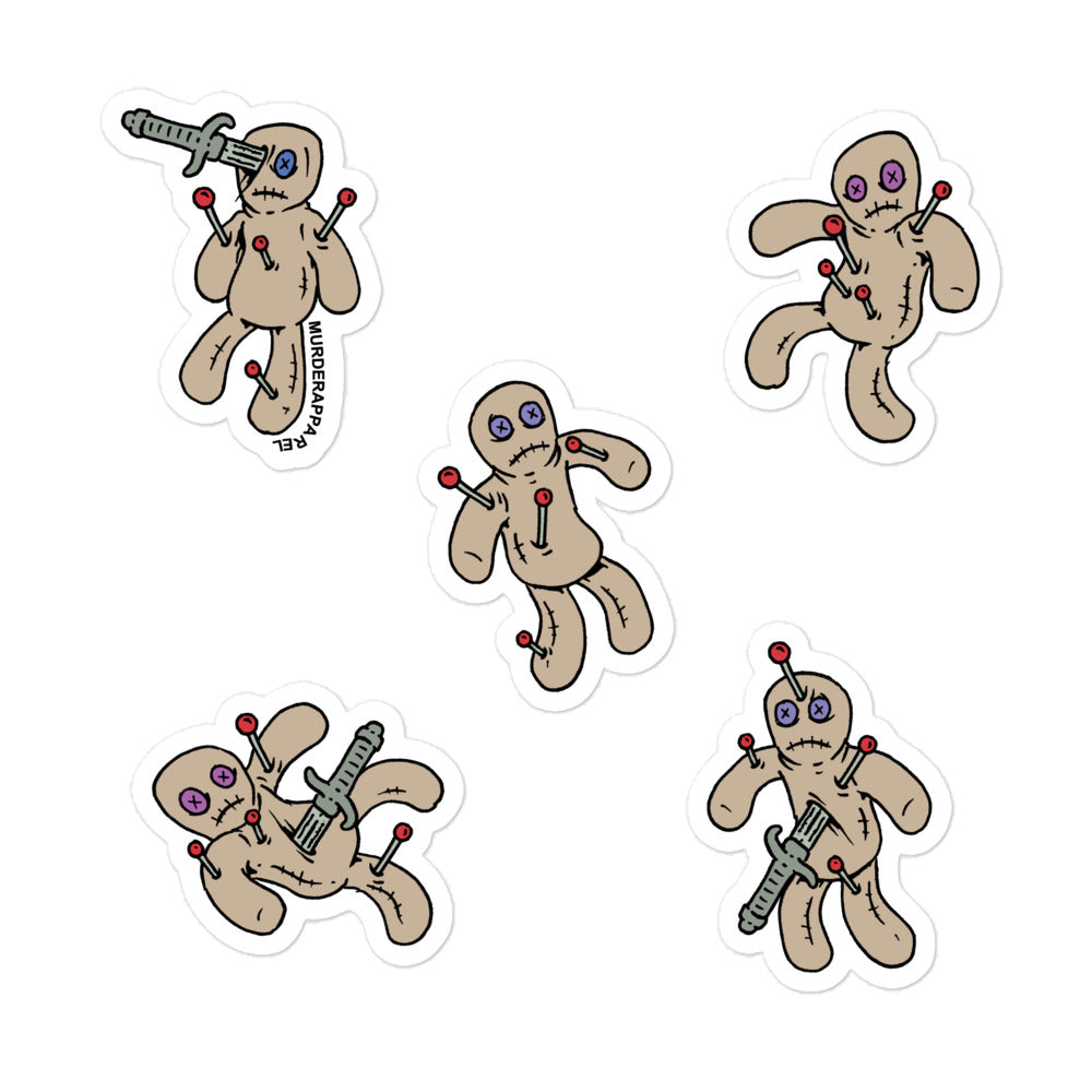 Voodoo Dolls Sticker Sheet