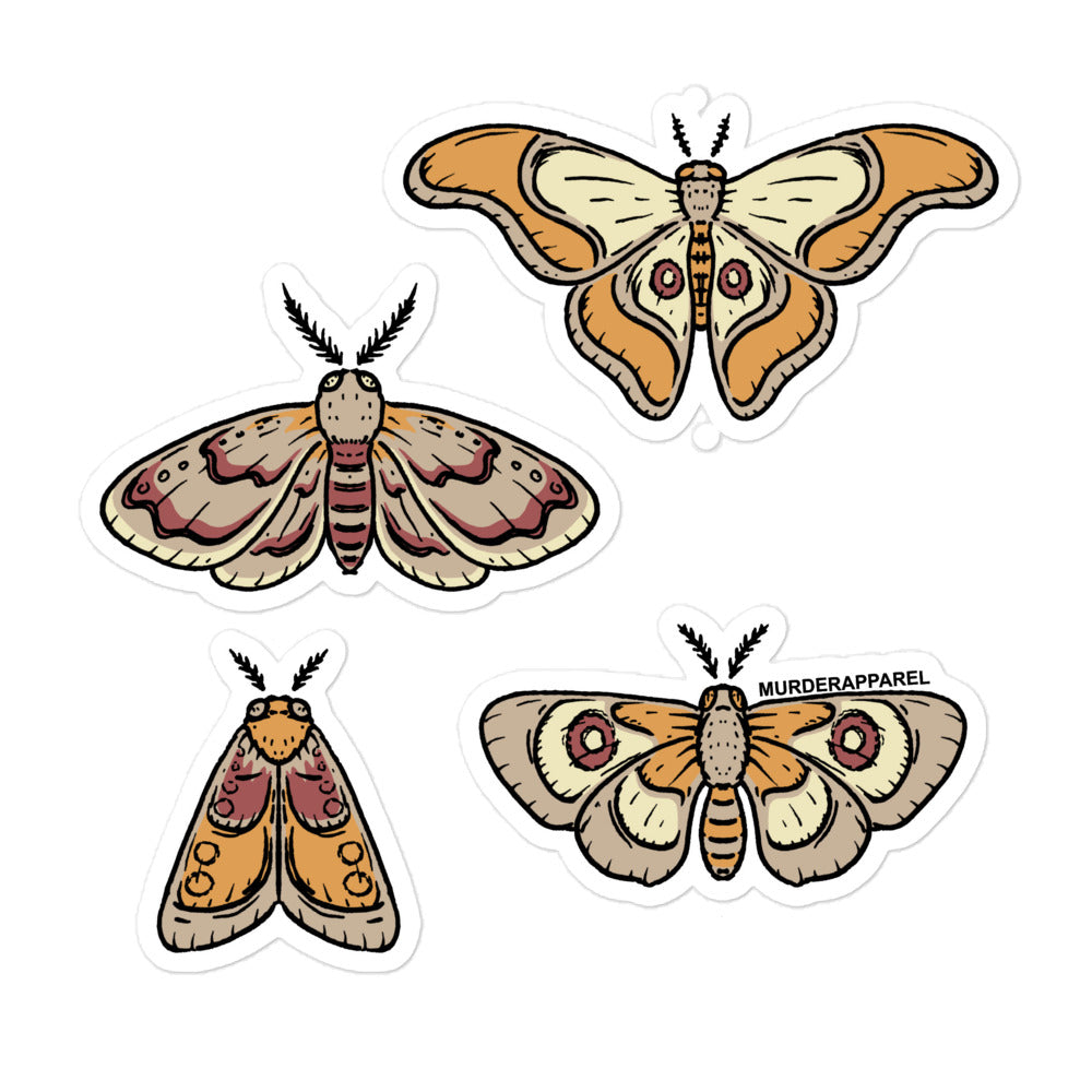 Death Moths Sticker Sheet