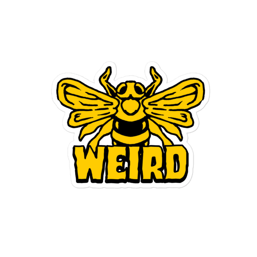 Bee Weird Sticker