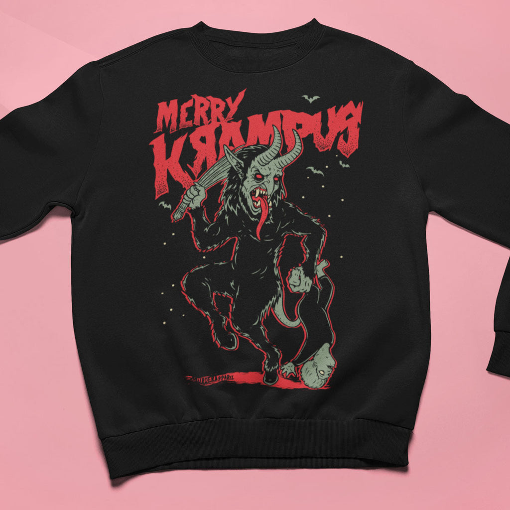 Merry Krampus Sweatshirt