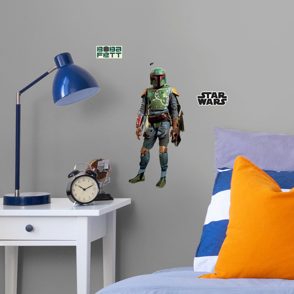 Boba Fett   - Officially Licensed Star Wars Removable Wall Decal