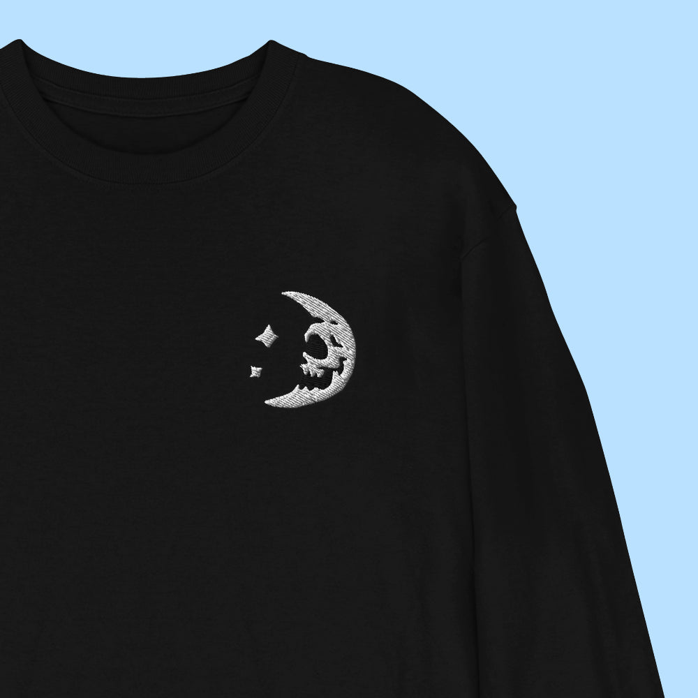 Lunar Skull Long Sleeve Shirt