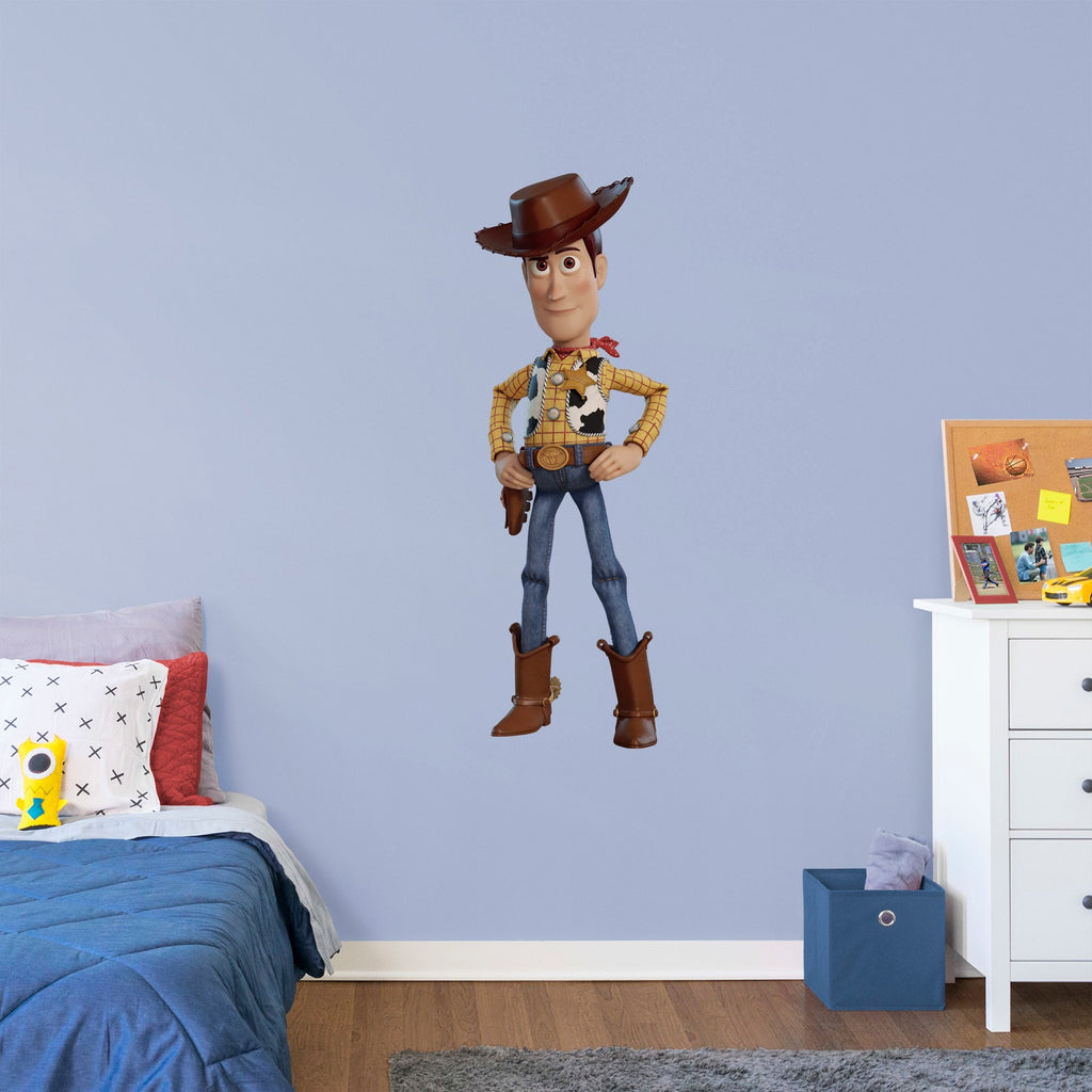 Toy Story 4: Woody - Officially Licensed Disney/PIXAR Removable Wall Graphic