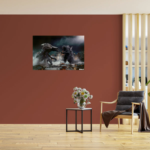 Godzilla: 1999-Godzilla 2000 Movie Scene Mural - Officially Licensed T ...