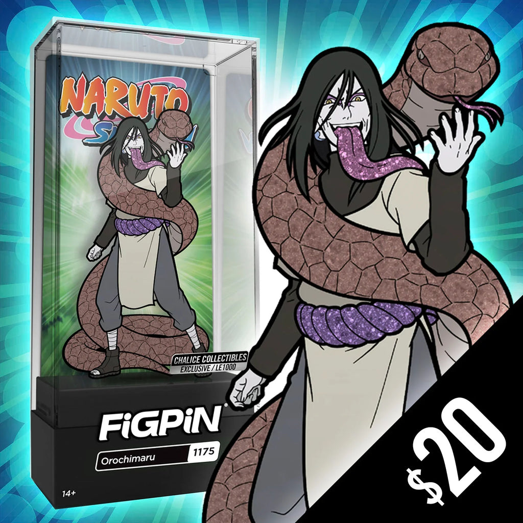 FiGPiN - Chalice Collectibles Exclusive: Naruto Shippuden: Orochimaru (LE 1000 - Glitter) #1175