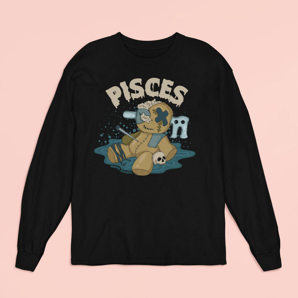 Pisces Voodoo Doll Long Sleeve Shirt