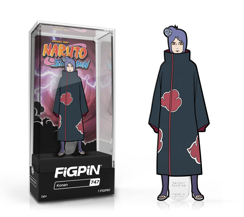 FiGPiN Classic NARUTO SHIPPUDEN - Konan (747) (1ST EDITION LE2K)