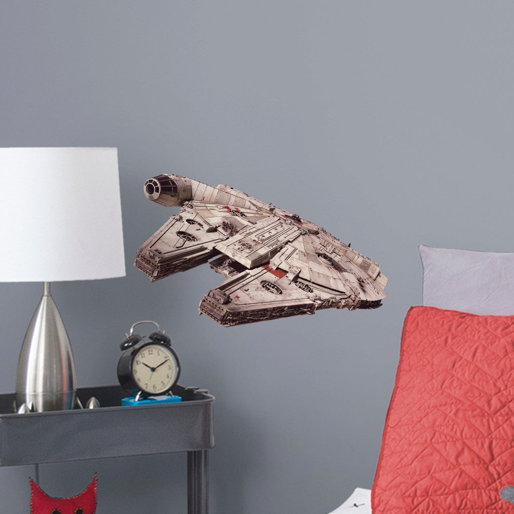 Millennium Falcon - Star Wars: The Force Awakens - Officially Licensed Removable Wall Decal