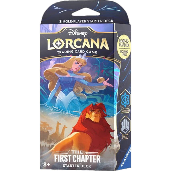 Disney Lorcana: The First Chapter Starter - Aurora and Simba (Sapphire/Steel deck)
