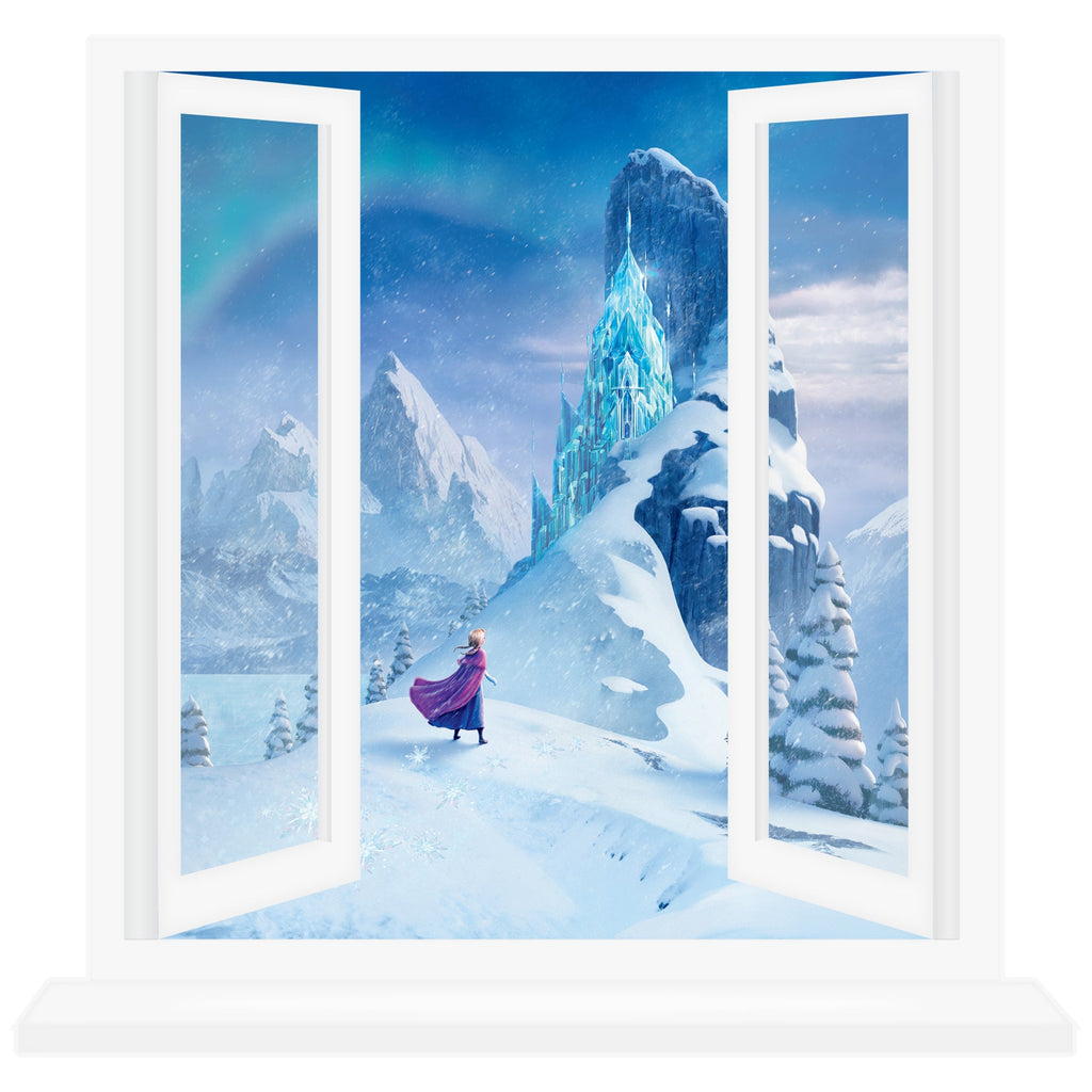 Frozen:  Anna Instant Window        - Officially Licensed Disney Removable     Adhesive Decal