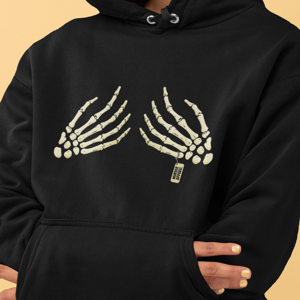 Skeleton Boobs Hoodie