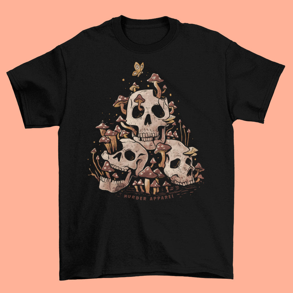 Skulls And Fungi T-shirt