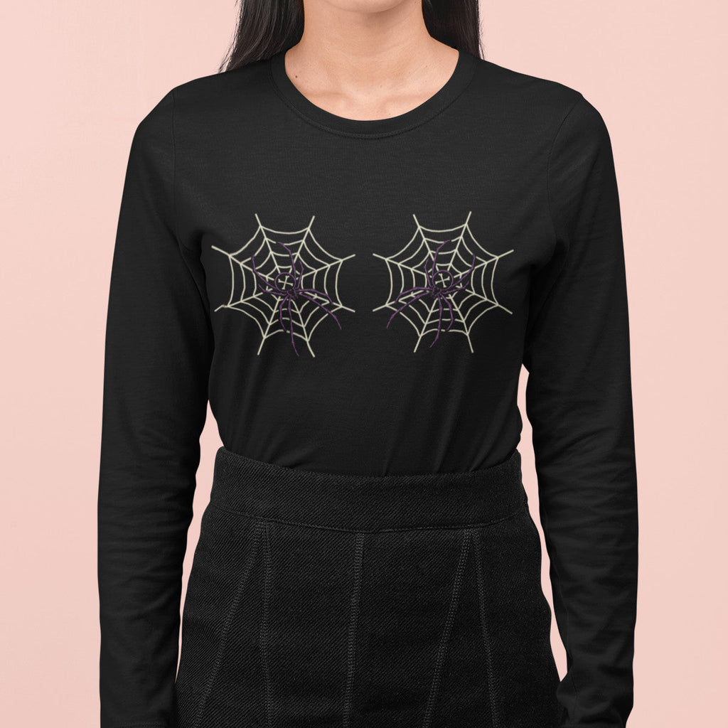 Spider Boobs Long Sleeve Shirt