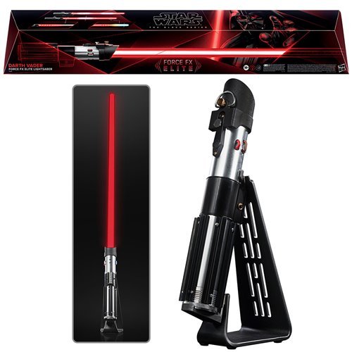 Star Wars The Black Series Darth Vader Force FX Elite Lightsaber