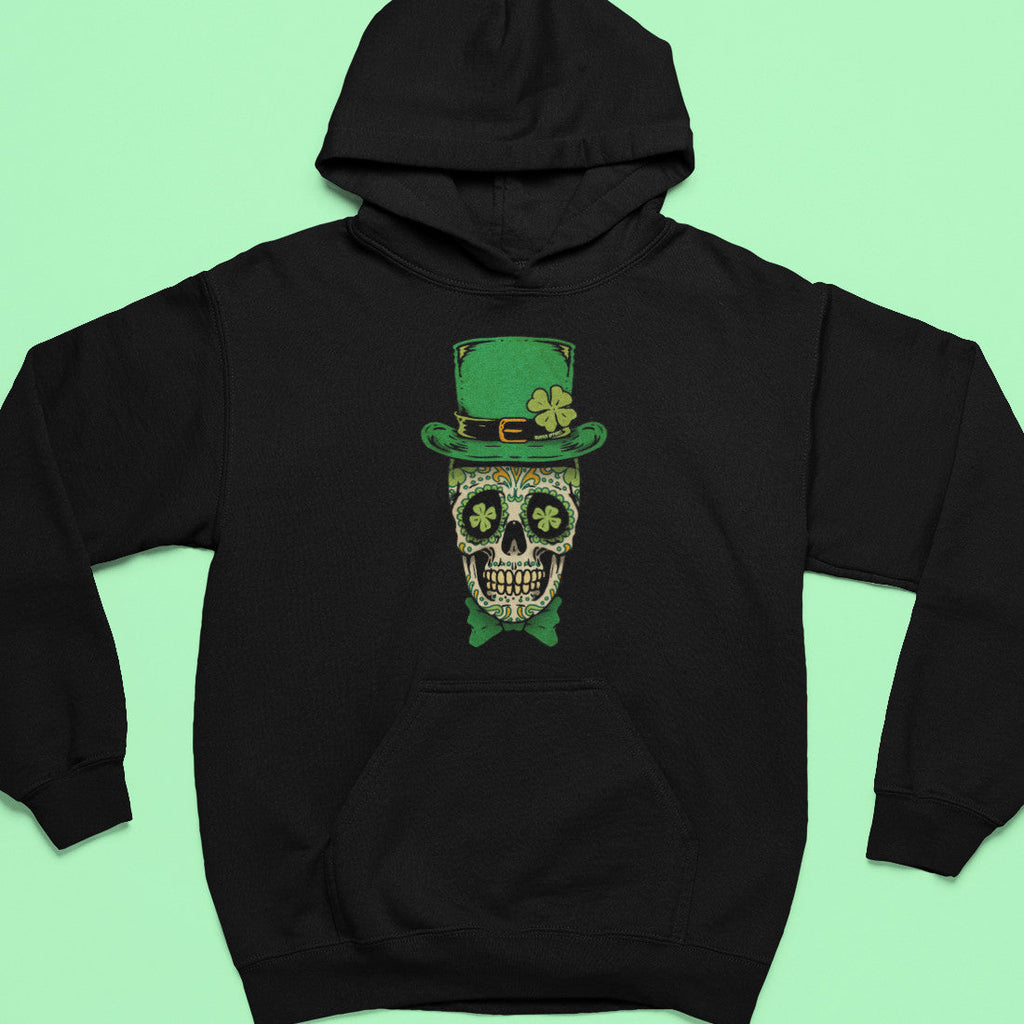 Shamrock Skull Hoodie