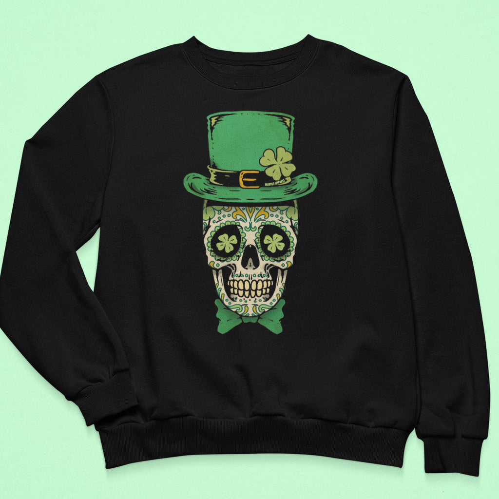 Shamrock Skull Sweatshirt