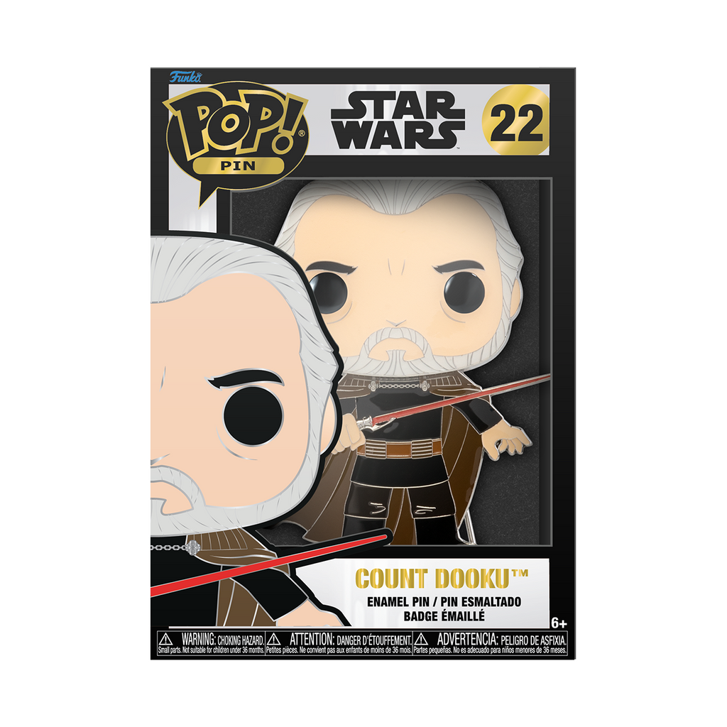 Funko Pop! Sized Pin: Star Wars - Count Dooku