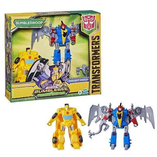 Transformers Bumblebee Cyberverse Adventures Dinobots Unite Dino Combiners Bumbleswoop Set