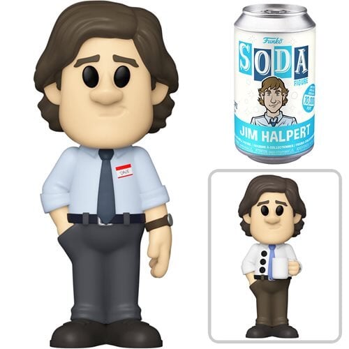 Vinyl SODA: The Office - Jim Halpert (1:6 Chance at Chase) (Order 6 for a SEALED Case)