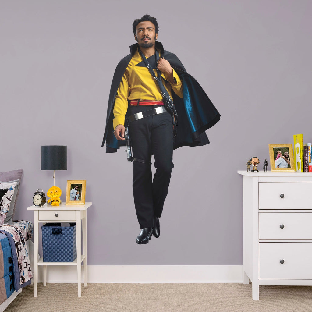 Lando Calrissian - Solo: A Star Wars Story - Officially Licensed Removable Wall Decal