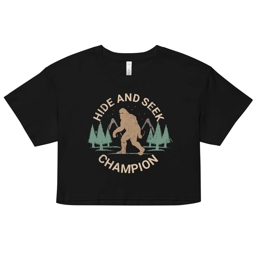 Bigfoot Hide & Seek Champion Crop Top