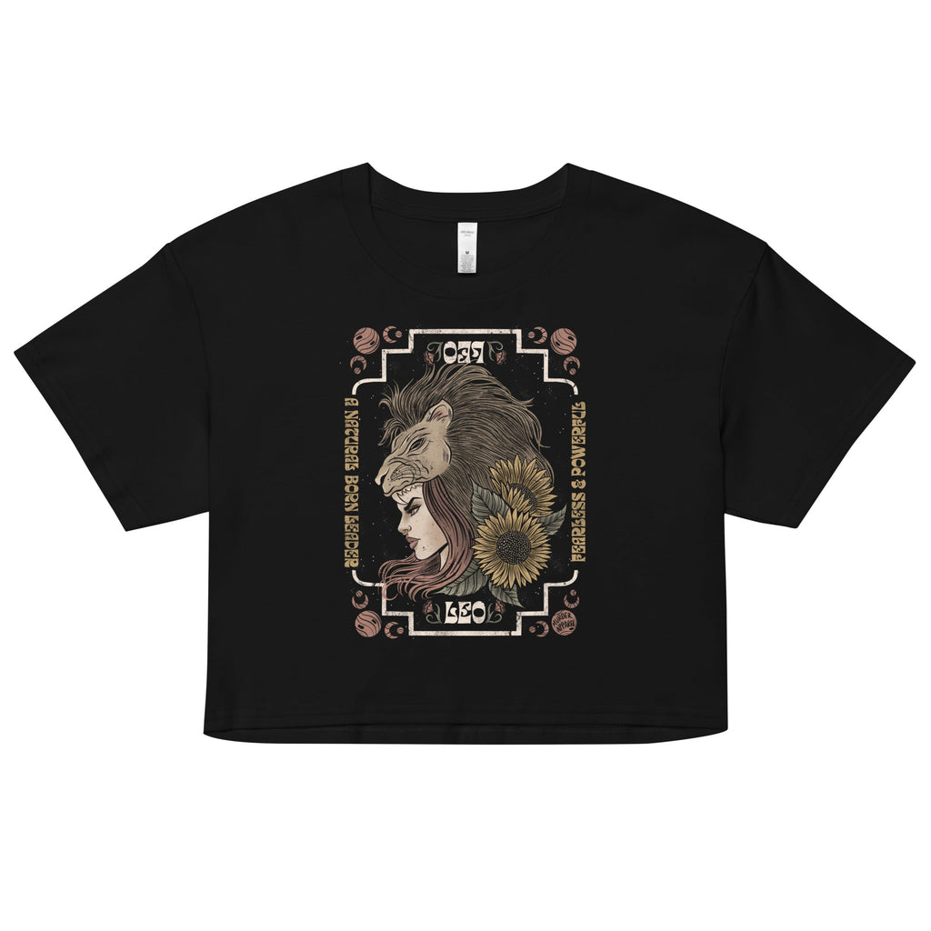 Leo Zodiac Crop Top