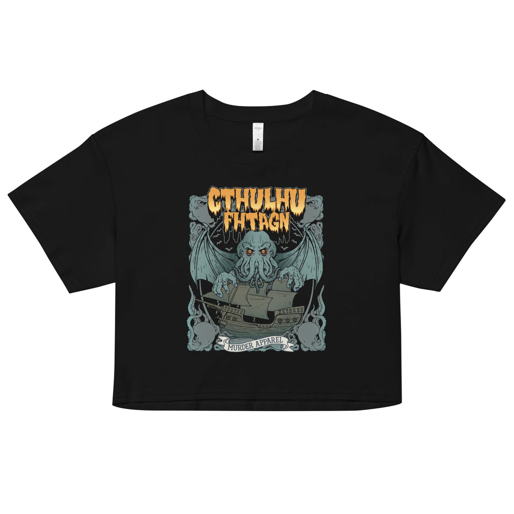 Cthulhu Fhtagn Crop Top