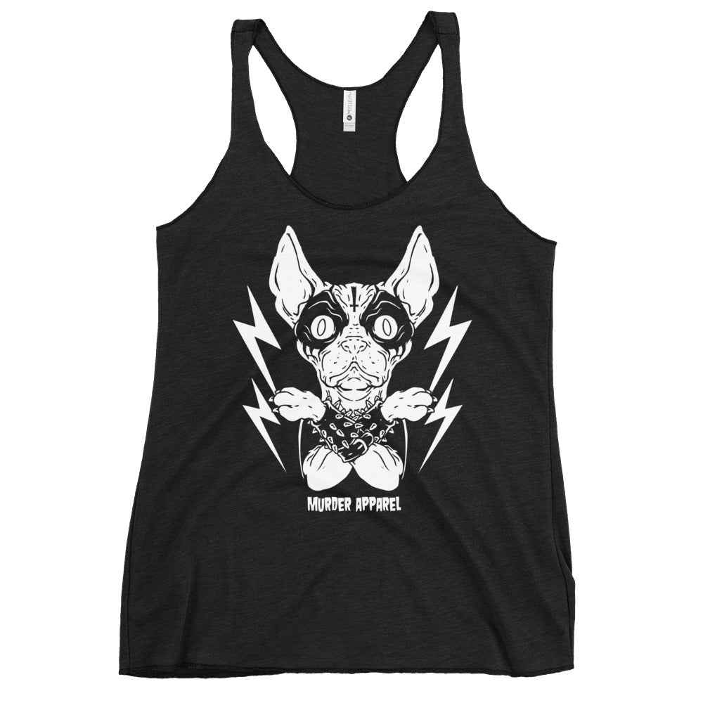 Black Metal Sphynx Tank