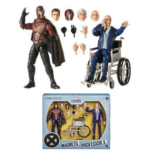 X-Men Movie Marvel Legends Professor X and Magneto 6-Inch Action Figure 2-Pack