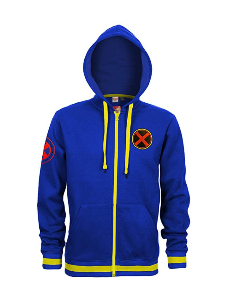 X-Men Xavier Institute Marvel Adult Zip Up Hoodie