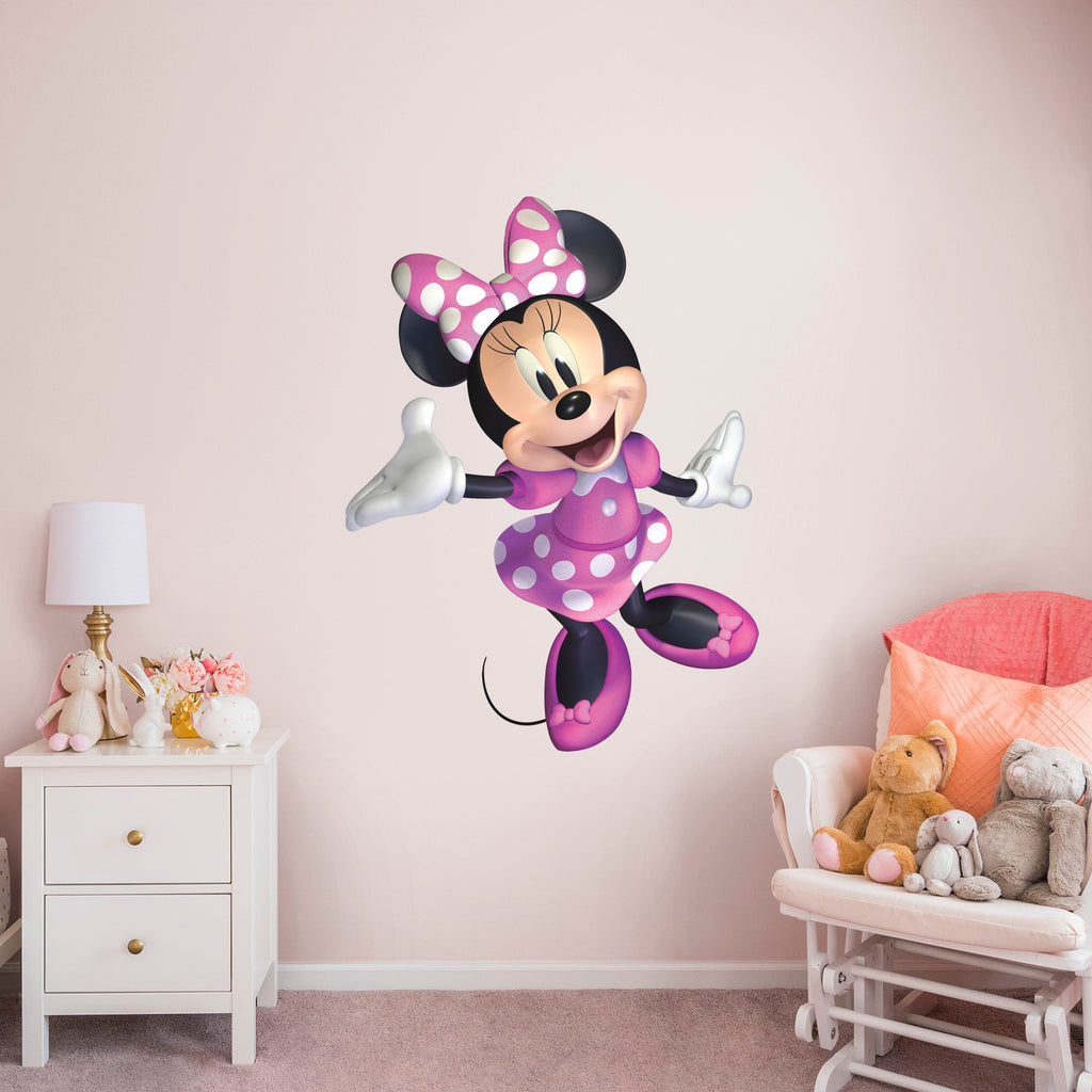 Minnie Mouse - Officially Licensed Disney Removable Wall Decal